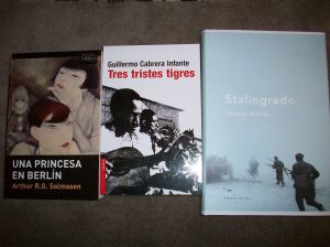 Libros de Solmssen, Cabrera Infante y Beevor